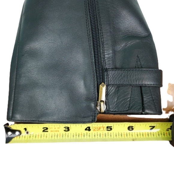 Sam Edelman knee high leather boots, women's size 7.5, black - Picture 5 of 11